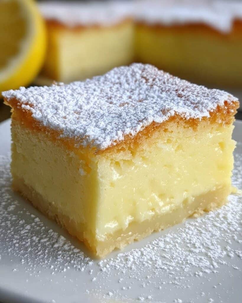 Lemon Custard Cake Recipe