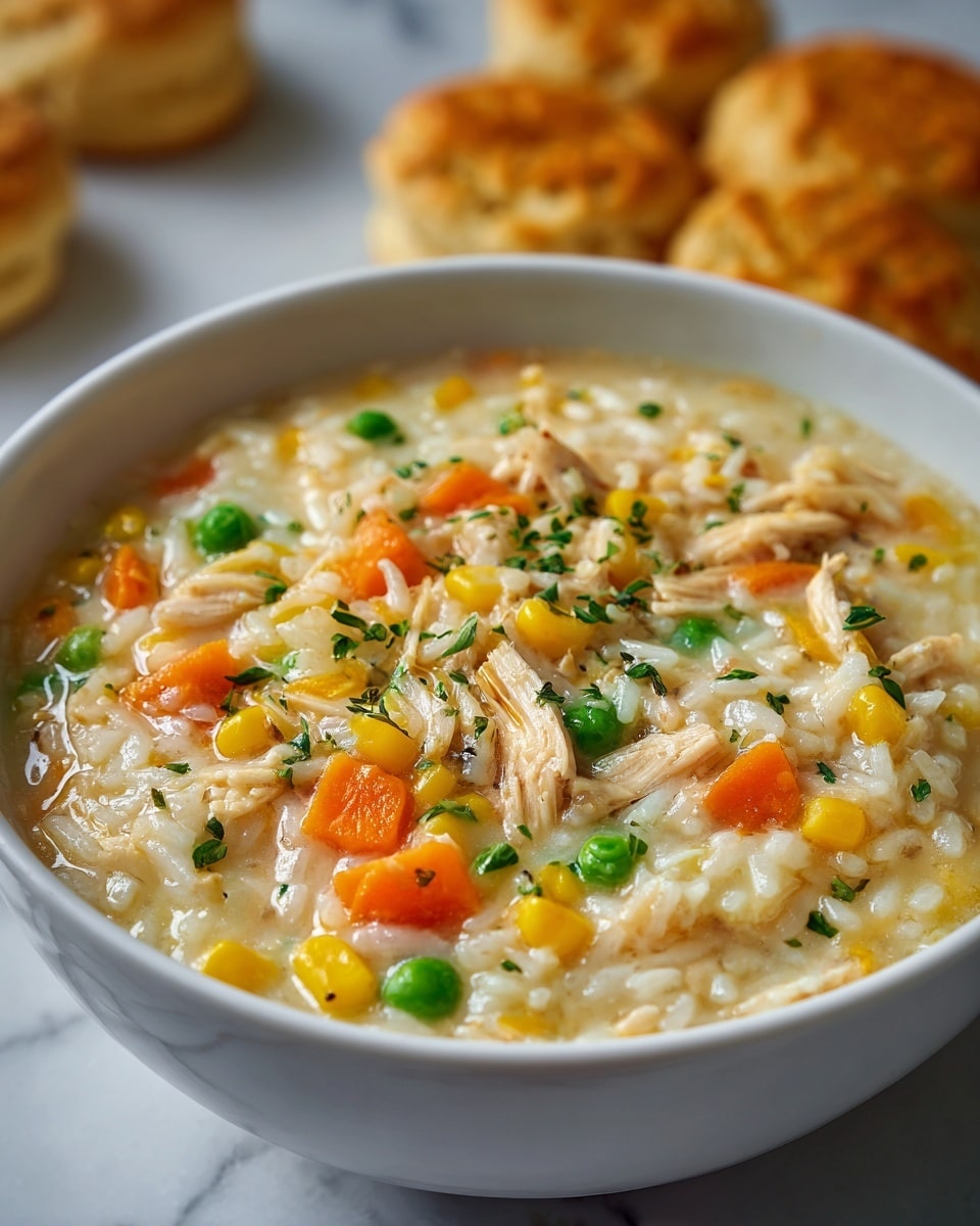 Creamy Chicken Pot Pie Orzo Recipe - Recipe Image