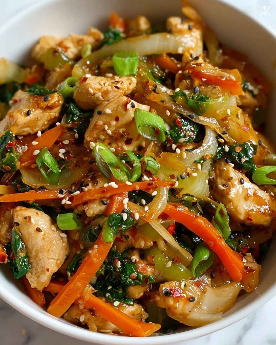 Quick Chicken Cabbage Stir-Fry Recipe - Recipe Image