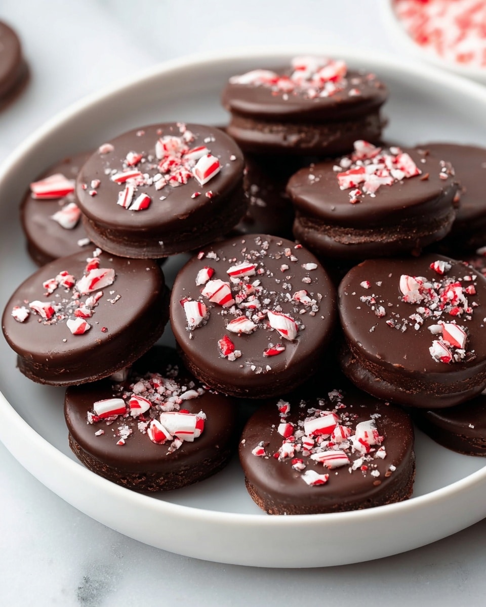 Homemade Peppermint Patties: The Perfect Christmas Candy Recipe - Recipe Image