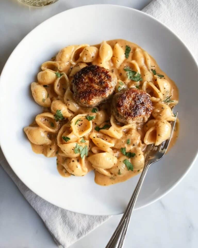 Swedish Meatball Pasta Bake Recipe