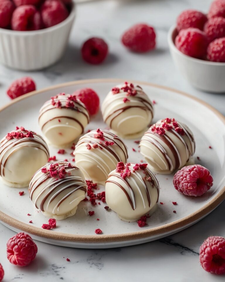 Most Delicious White Chocolate Raspberry Cheesecake Balls Recipe