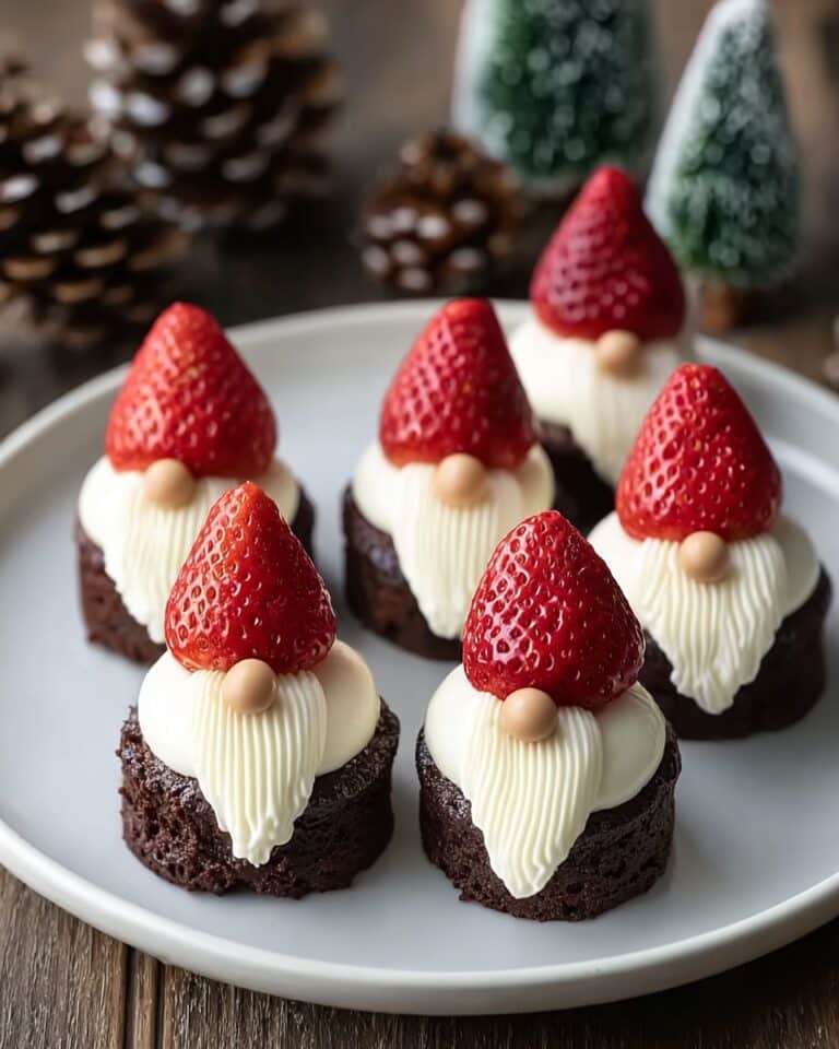 Brownie Bite Gnome Treats Recipe