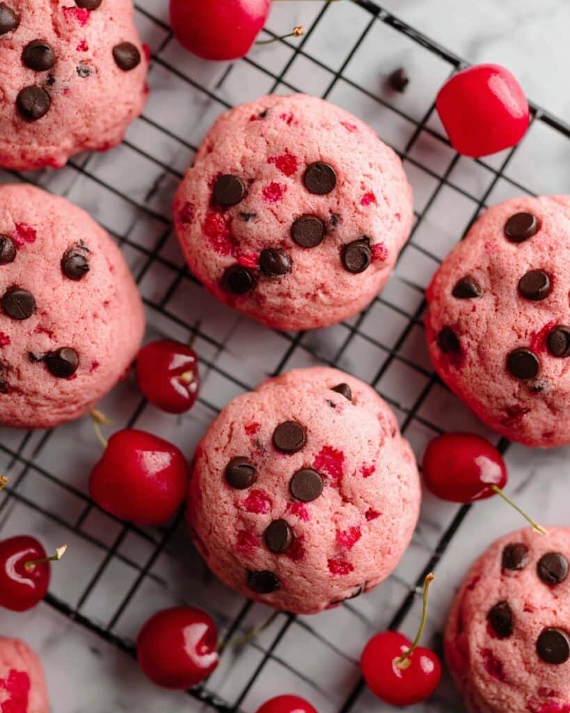 Cherry Chocolate Chip Cookies Recipe