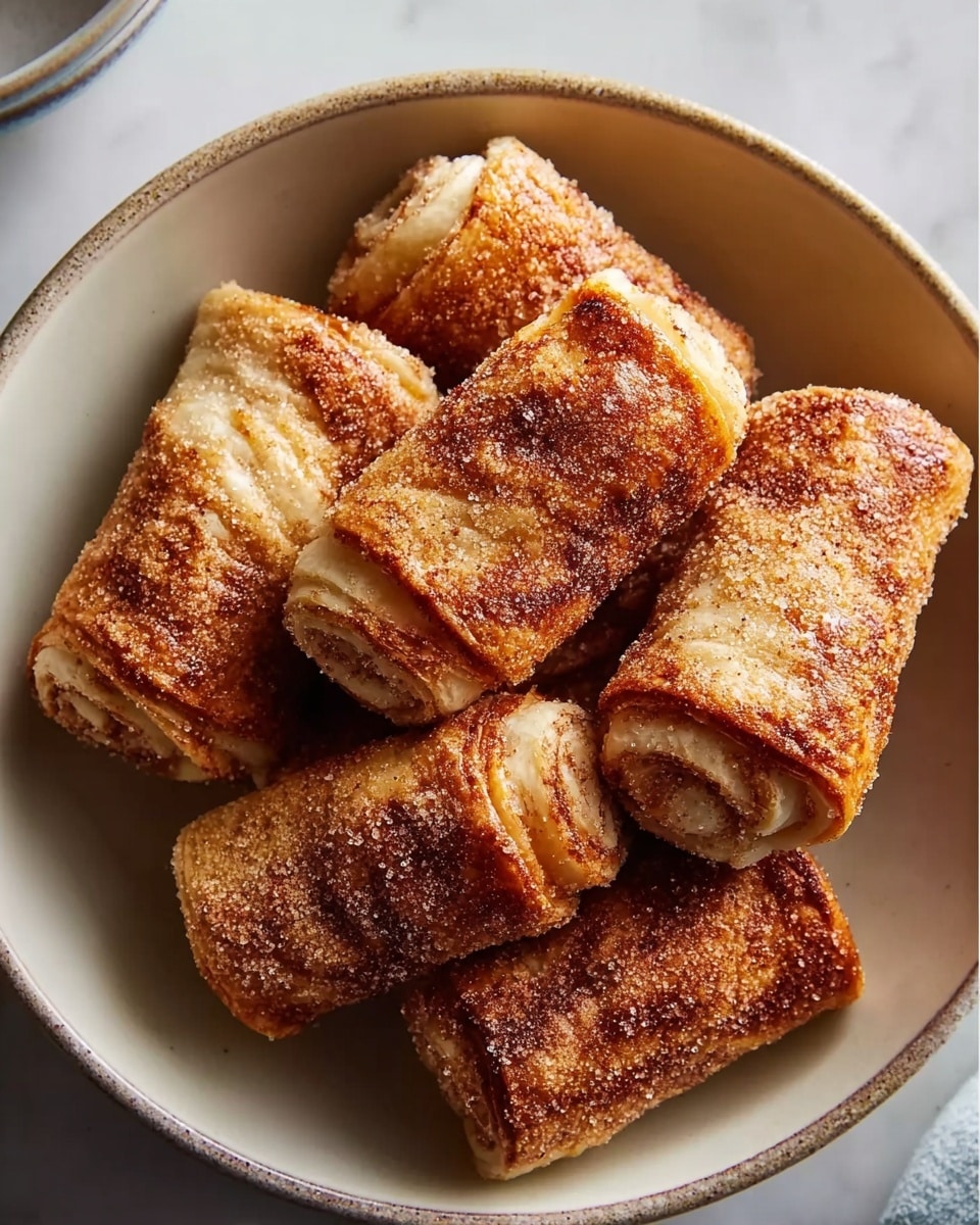 Fried Apple Pie Rolls Recipe - Recipe Image