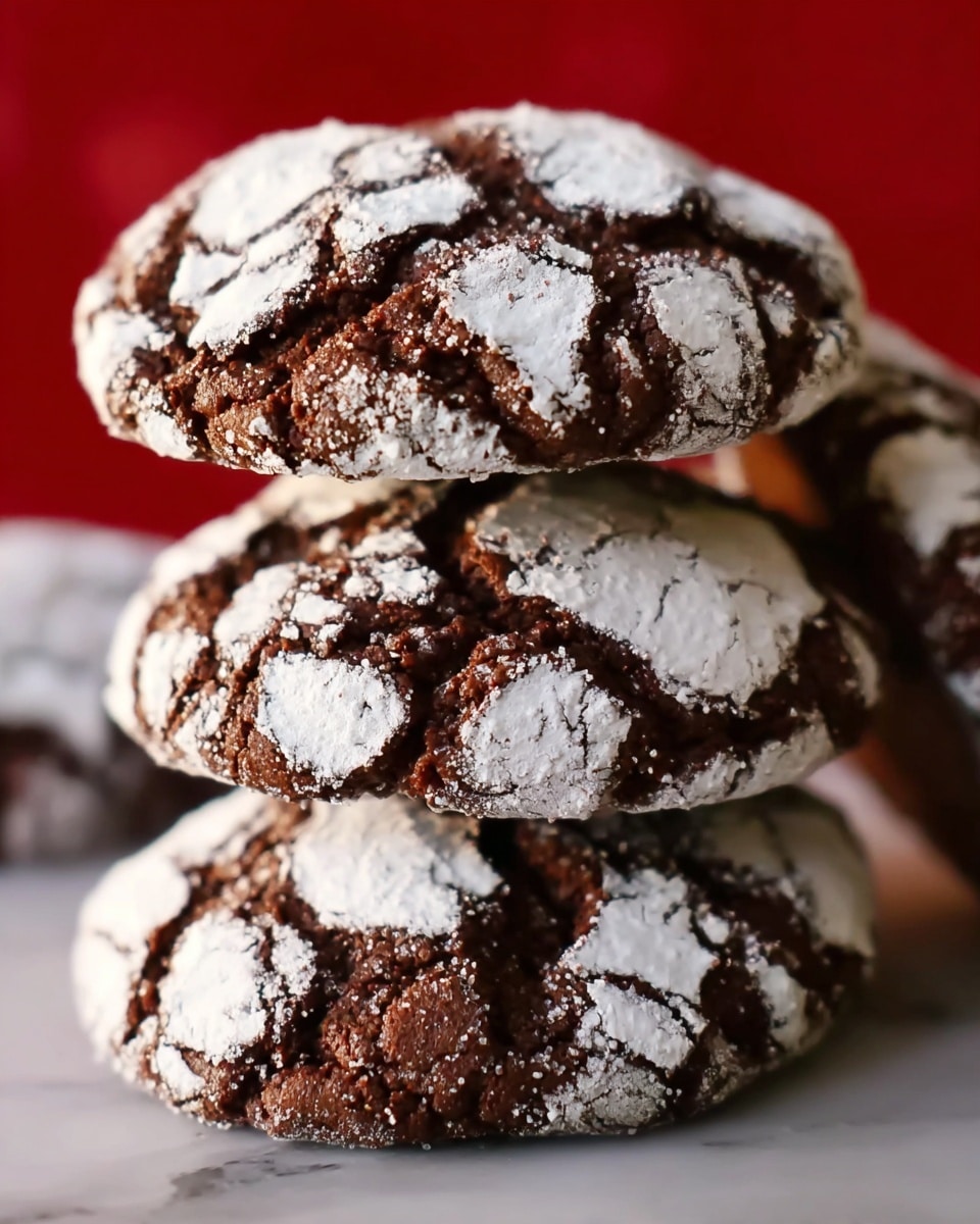 Chocolate Crinkle Cookies Recipe - Recipe Image