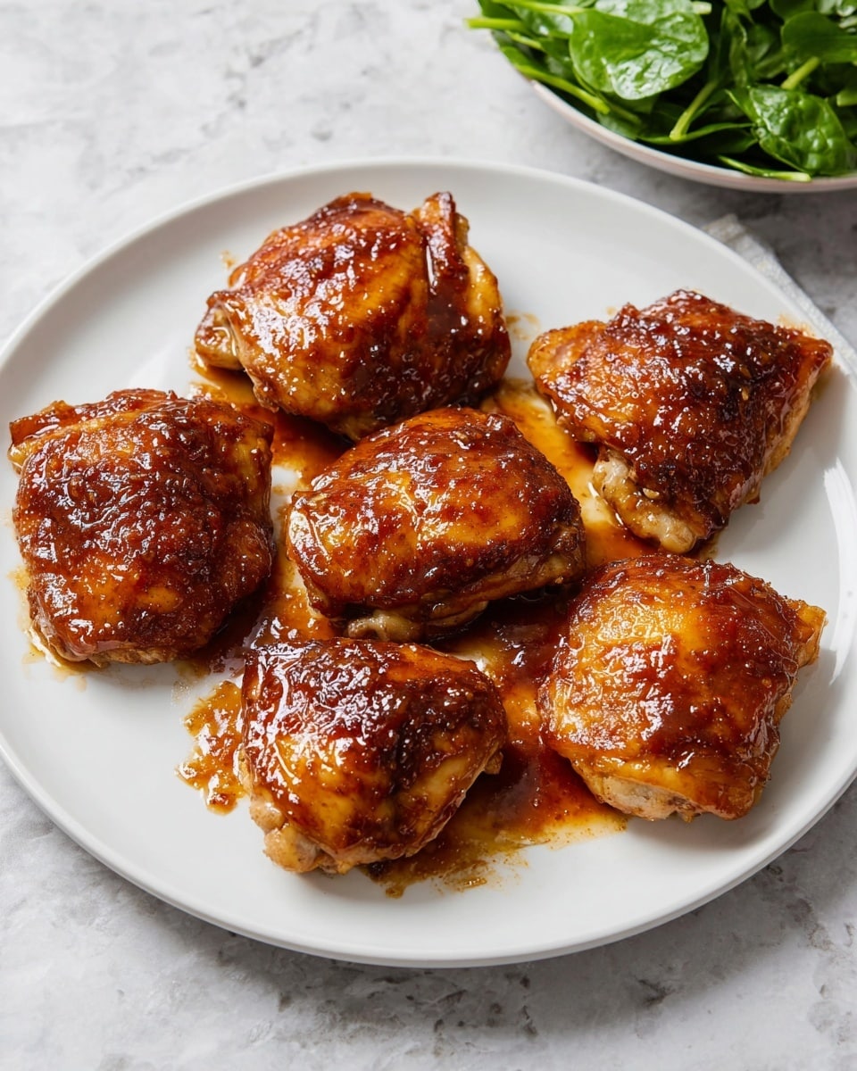 Air Fryer BBQ Chicken Thighs Recipe - Recipe Image