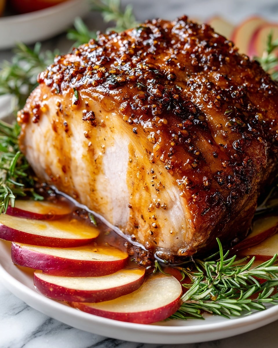 Apple Cider Glazed Turkey Breast Recipe - Recipe Image