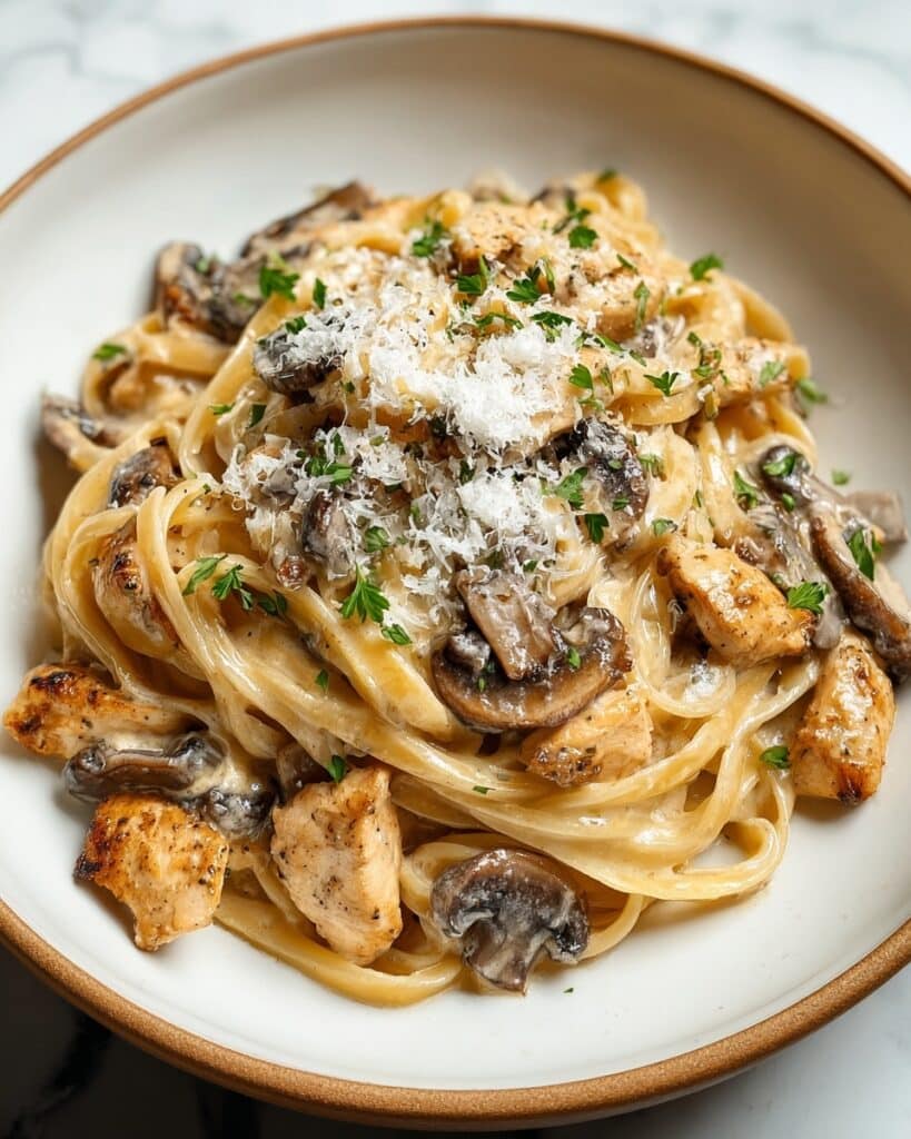 Chicken Marsala Pasta Recipe