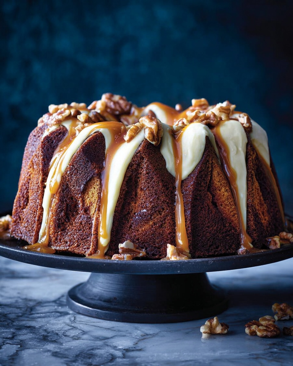 Sticky Caramel Pudding with Ginger Custard Recipe - Recipe Image