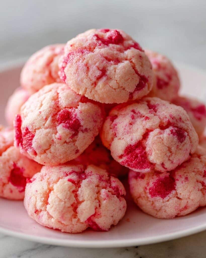 Melt In Your Mouth Cherry Shortbread Cookies Recipe