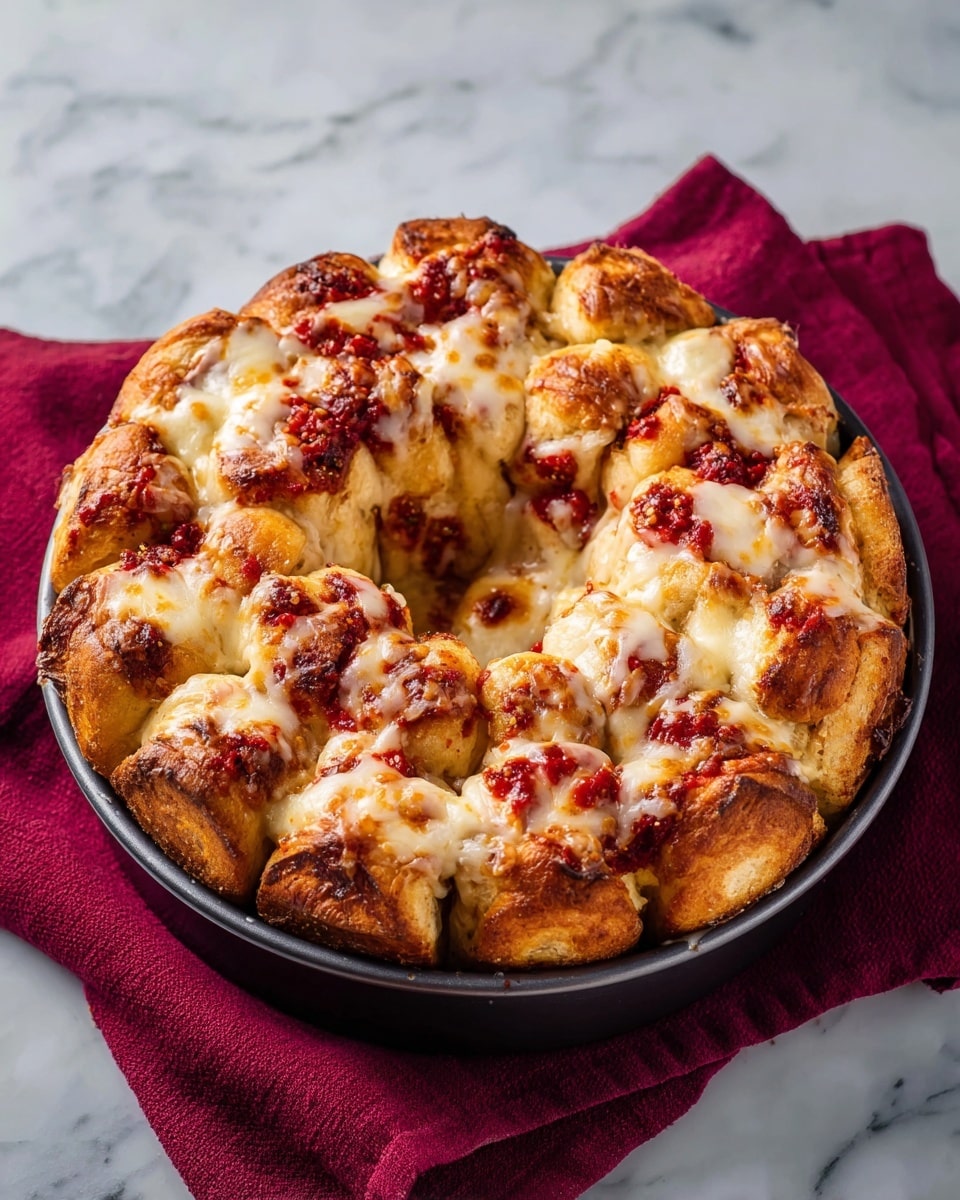 Easy Cranberry and Brie Holiday Pull-Apart Bread Recipe - Recipe Image