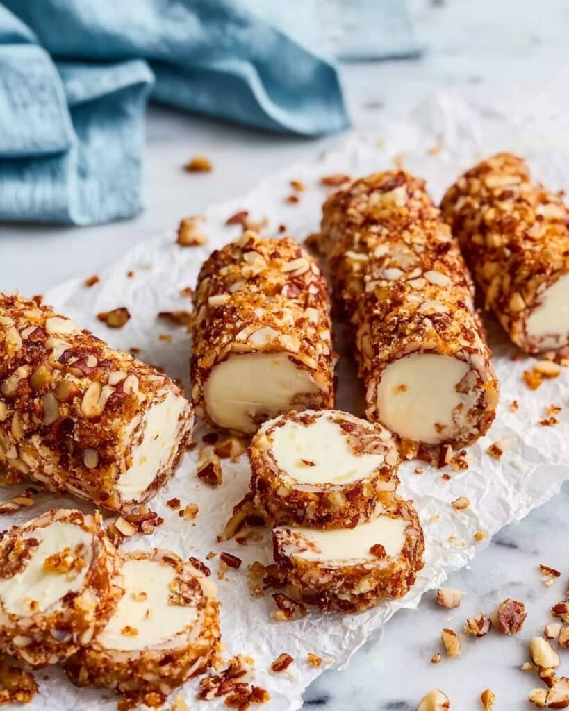 Grandma’s Caramel Pecan Logs Recipe