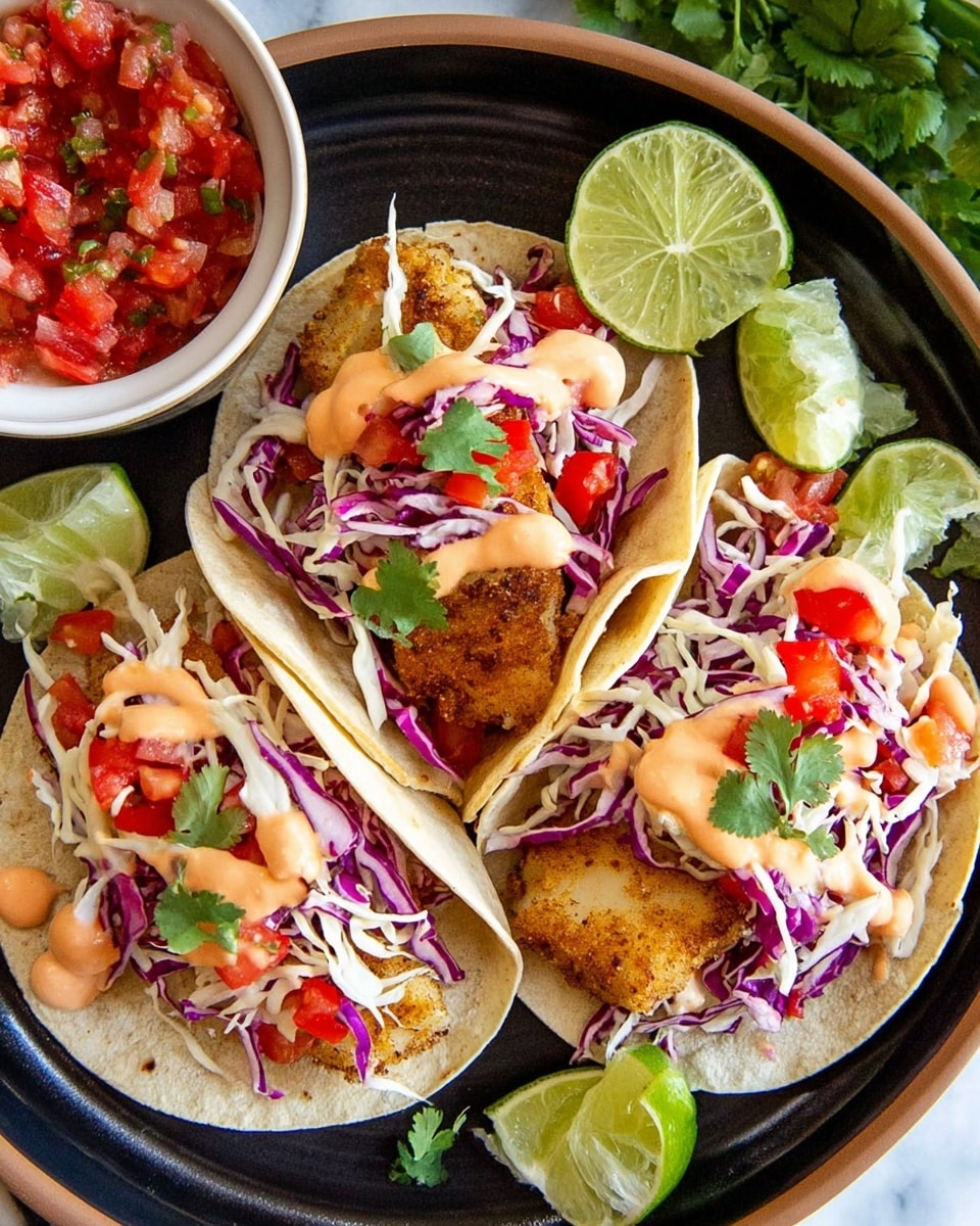 Crispy Baja Fish Tacos Recipe - Recipe Image