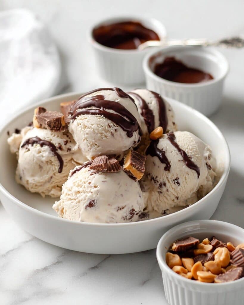 Moose Tracks Protein Ice Cream (Ninja Creami Recipe) Recipe