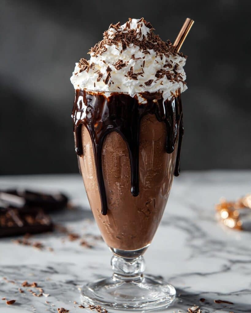 Black Magic Chocolate Milkshake Recipe