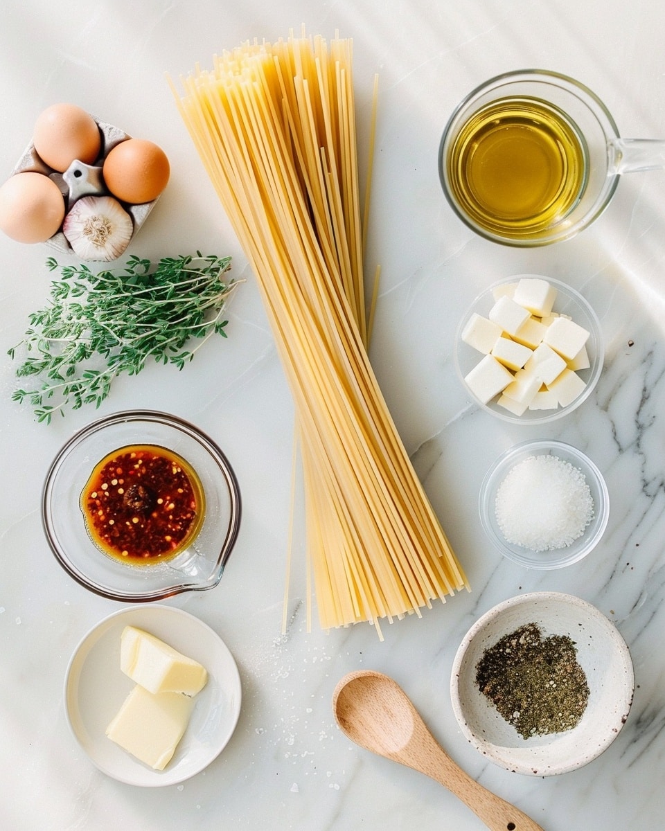 Single white bowl presenting a neatly twirled portion of spaghetti aglio e olio, glistening with olive oil infused with finely minced garlic, red chili flakes, and small pieces of dried chili peppers. The pasta is topped with a sprinkle of fresh chopped parsley, showcasing the simple yet vibrant seasoning throughout the noodles. The close-up, angled shot highlights the glossy texture and individual strands tangled together on a clean white marble surface, capturing the intimate plated serving ready to eat, natural lighting enhancing the warm tones. Photo taken with an iphone --ar 4:5 --v 7
