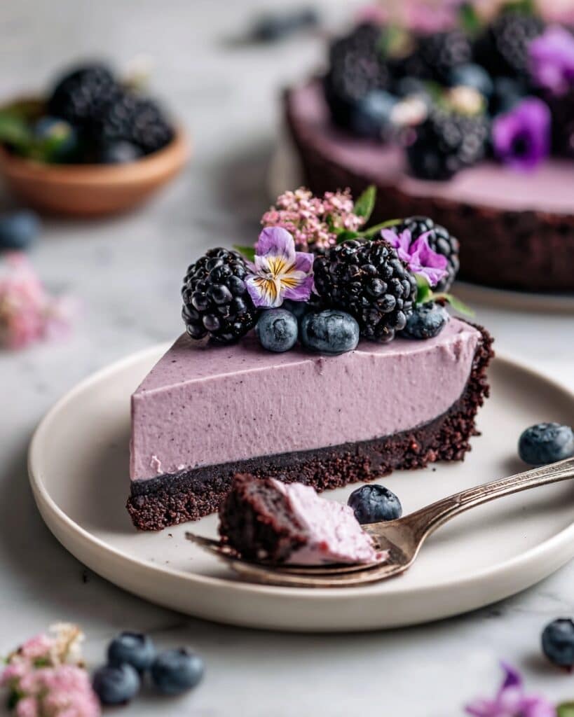 No-Bake Blackberry Tart Recipe