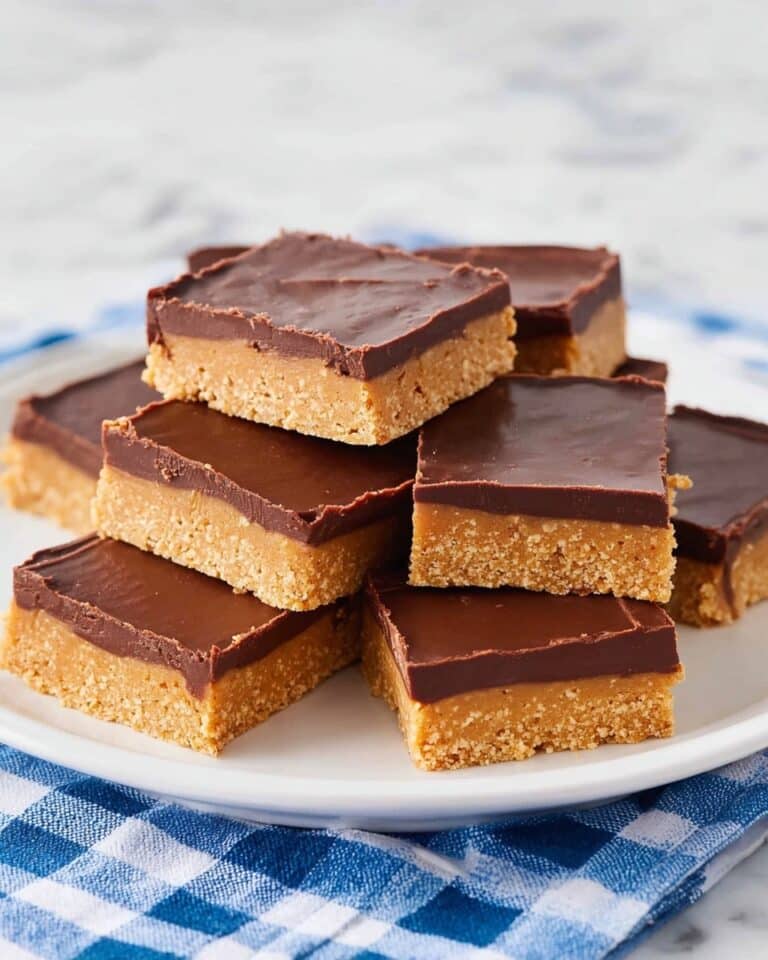 Homemade Reese’s Bars Recipe
