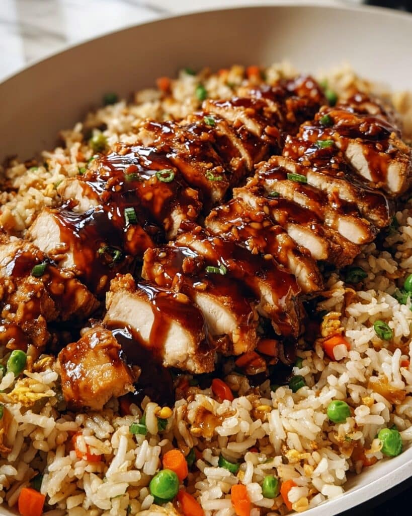 One-Pan Bold Honey BBQ Chicken Rice Recipe