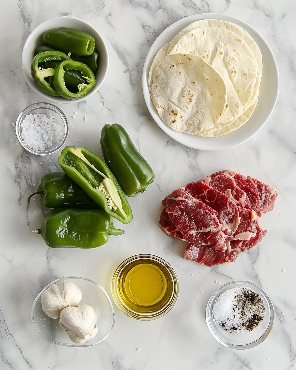 Single white plate featuring one portion of a grilled steak and melted cheese wrap, sliced to reveal tender, juicy strips of well-seasoned steak nestled inside with gooey, melted cheese and hints of fresh herbs, the wrap perfectly toasted with crisp golden grill marks, a close-up angled shot highlighting the rich texture and layers of the filling, served on a white marble surface with natural lighting, styled like a food blog individual serving, photo taken with an iphone --ar 4:5 --v 7