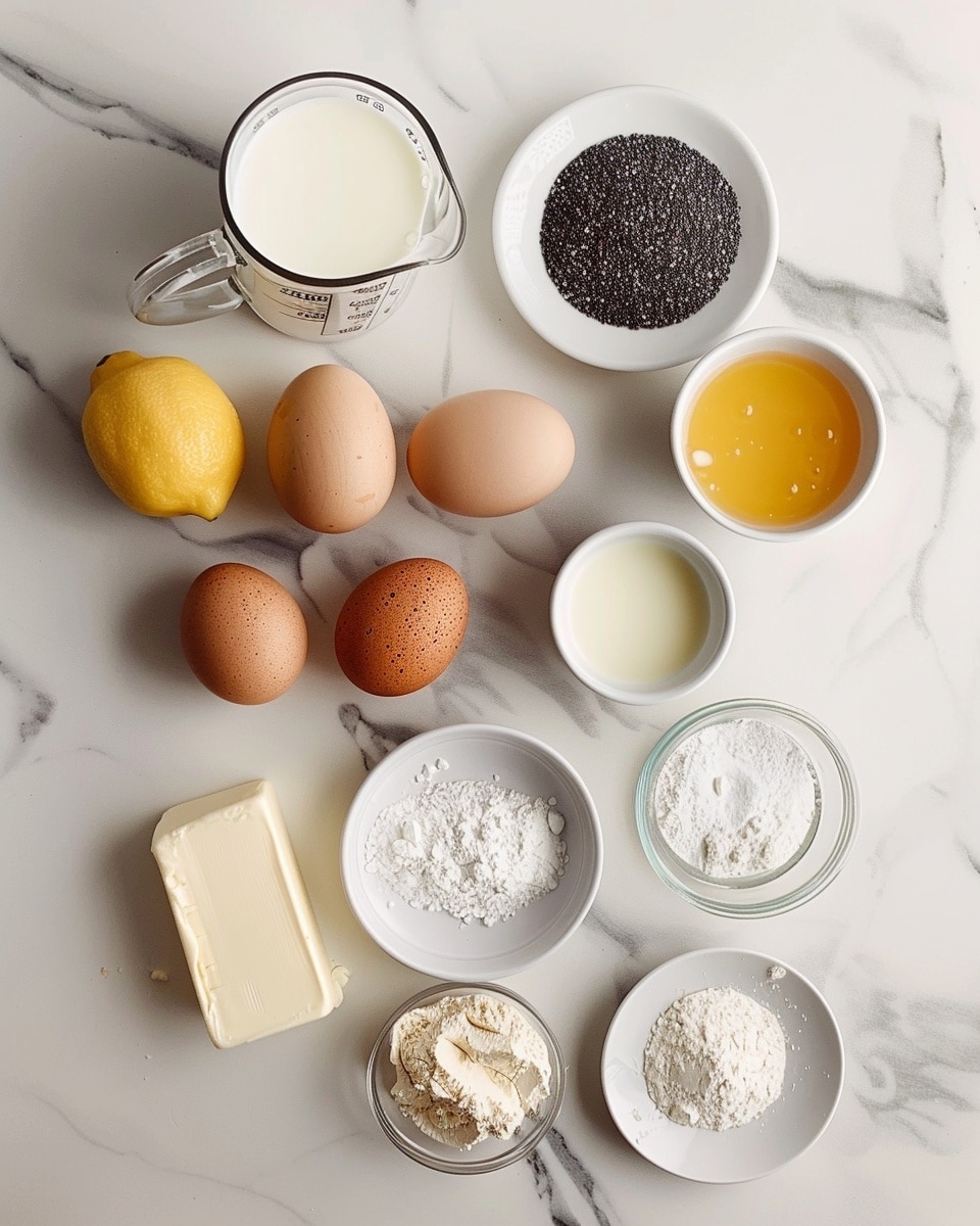 Single white plate holding a single serving of a lemon poppy seed cinnamon roll, close-up angle revealing soft, fluffy interior layers swirled with lemon zest and studded with tiny black poppy seeds, generously coated with creamy lemon glaze that pools around the base, steam gently rising, styled on a white marble surface with natural light highlighting the tender texture and glossy icing, intimate plated serving photo taken with an iphone --ar 4:5 --v 7