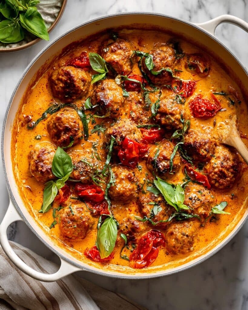 Marry Me Chicken Meatballs Recipe