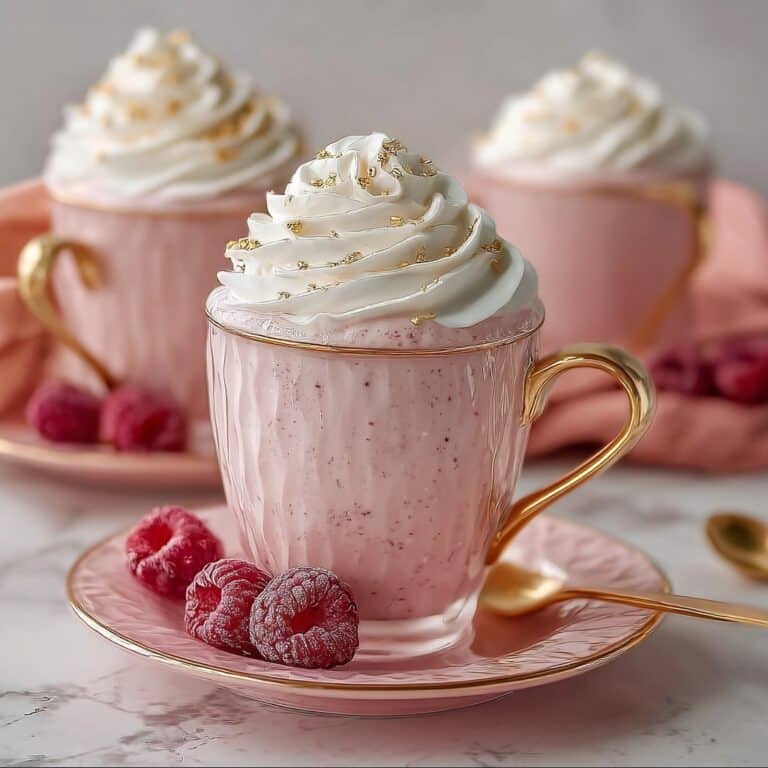 Decadent Raspberry Hot Chocolate Recipe