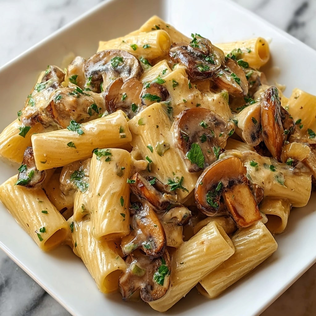 Creamy Tuscan Mushroom Pasta Skillet: A Weeknight Delight Recipe