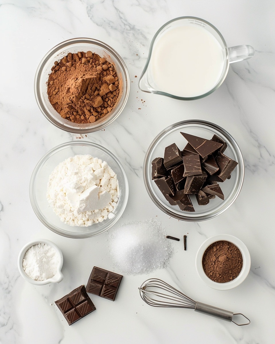 Single white plate featuring a plated portion of rich chocolate cake slice revealing multiple layers of dark chocolate with a smooth, velvety interior, interspersed with thin layers of glossy chocolate ganache, shot at an angled close-up to highlight the moist texture and the distinct layering, set on a white marble surface under natural lighting, styled like a refined single serving from a food blog, photo taken with an iphone --ar 4:5 --v 7