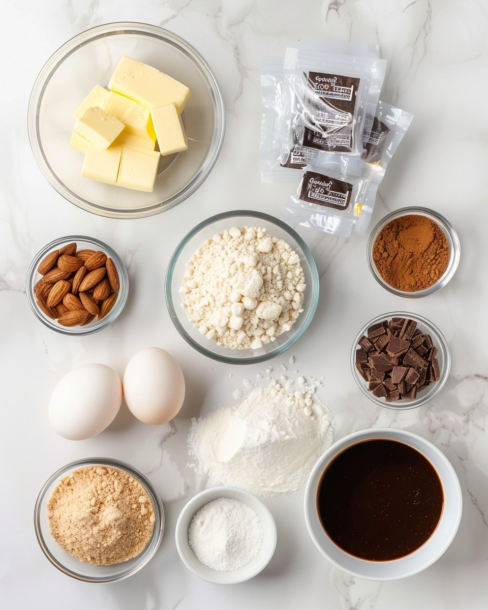 Single white plate featuring one slice of layered dessert with a thick creamy yellow mousse layer resting on a dense chocolate crust, topped with a glossy dark chocolate ganache sprinkled with toasted almond slices, accompanied by two decorative swirls of whipped cream garnished with toasted coconut flakes, close-up angled view showcasing the smooth interior texture and distinct layers, set on white marble surface with natural light, styled like a food blog individual serving, photo taken with an iphone --ar 4:5 --v 7