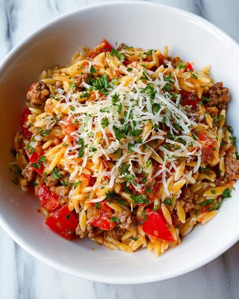 One-Pot Ground Beef & Orzo in 30 Minutes Recipe