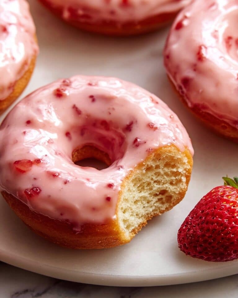 Strawberry Glazed Donuts Recipe