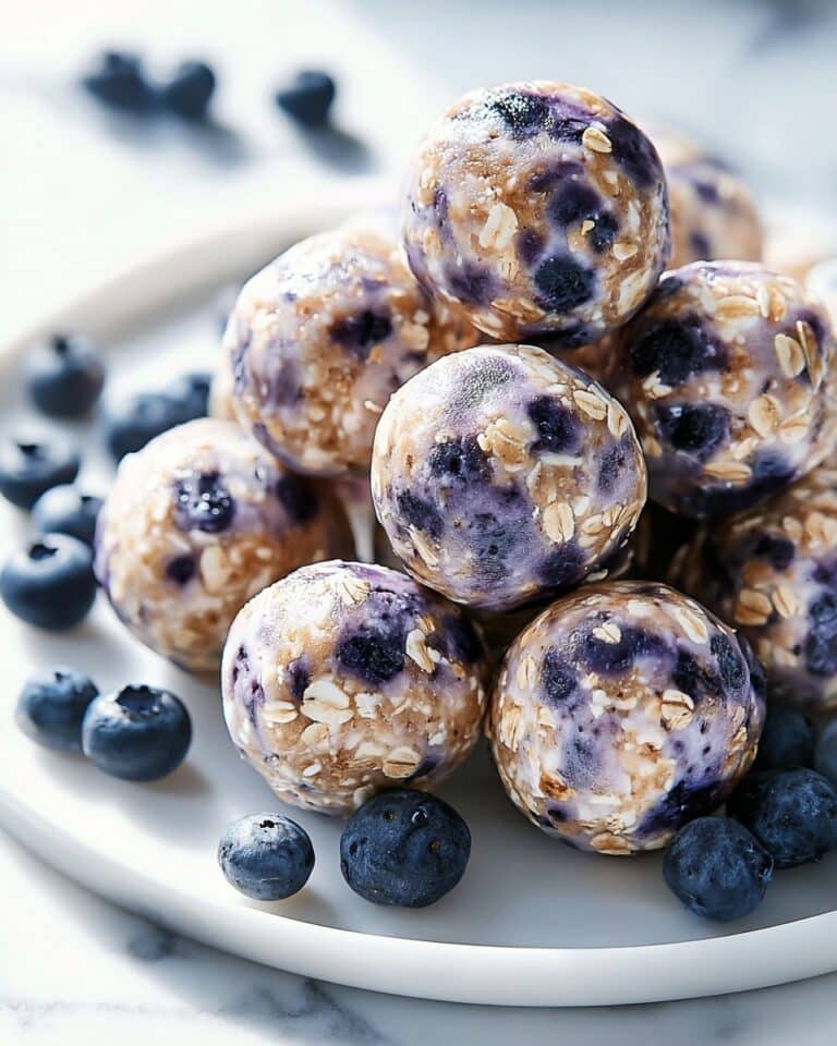 Blueberry Cheesecake Protein Bites Recipe