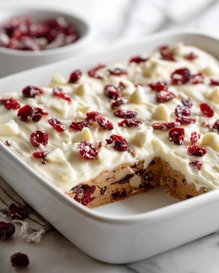 Cranberry Bliss Bars Recipe