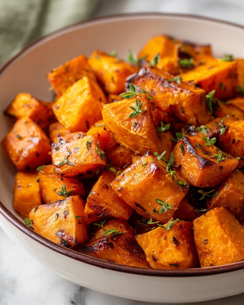 Roasted Sweet Potatoes with Cinnamon & Honey Recipe - Recipe Image