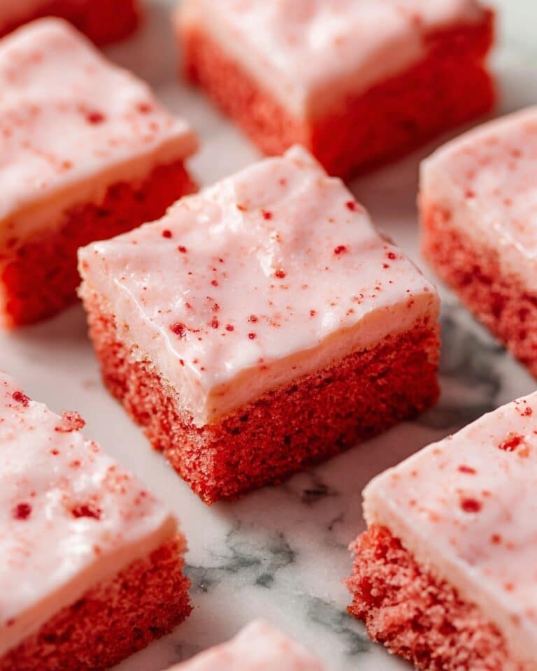 Super Easy Strawberry Brownies Recipe