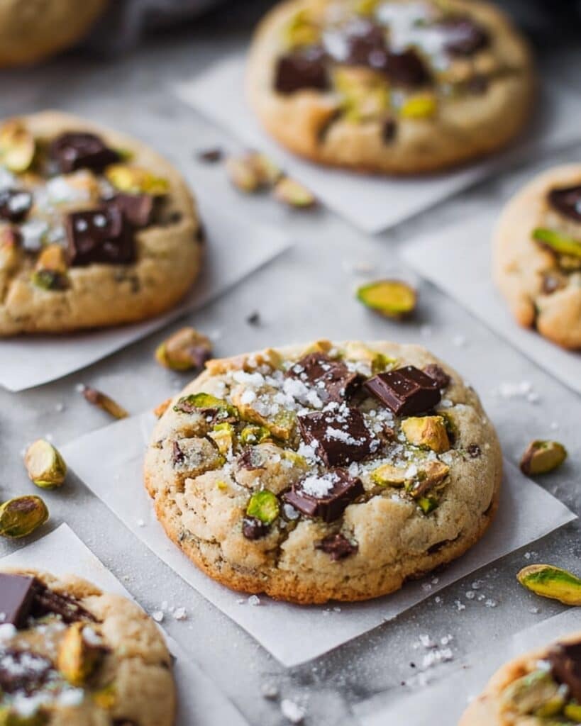 Chocolate Pistachio Cookies Recipe