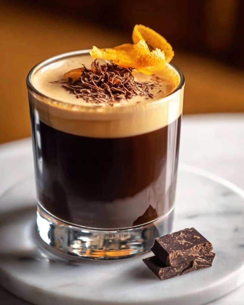 Chocolate Espresso Old Fashioned Recipe