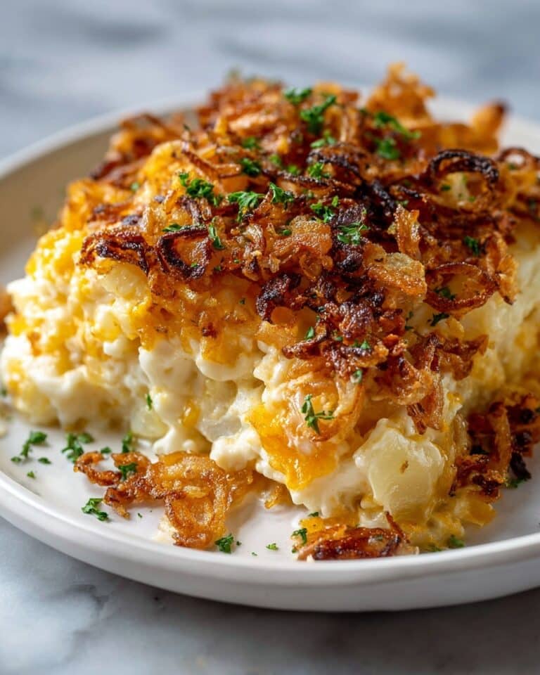 French Onion Funeral Potatoes Recipe