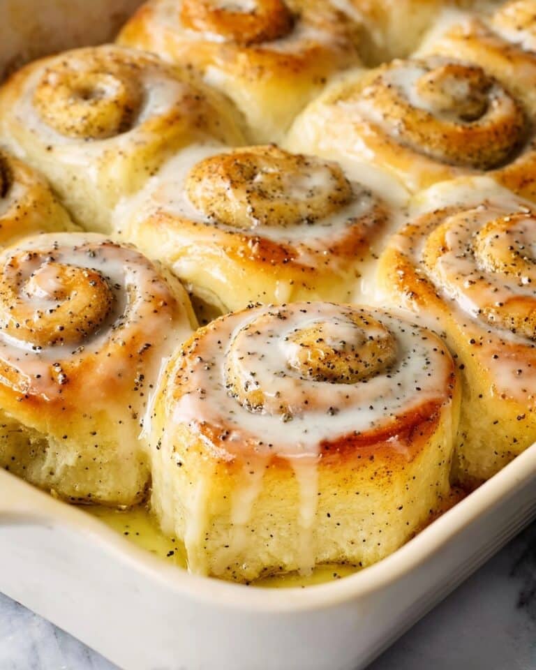 Lemon Poppy Seed Rolls Recipe