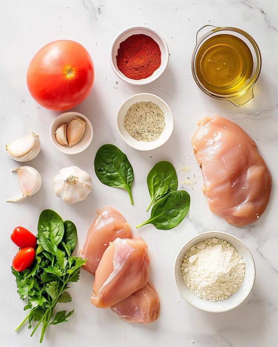 Single white bowl with a close-up view of a single serving of rich, creamy chicken curry with tender chunks of chicken immersed in a vibrant orange sauce, flecked with fresh cilantro and red chili flakes, accompanied by a portion of fluffy white rice on the side, natural light illuminating the textures of the sauce and the herbs, white marble background, styled as a plated individual serving from a food blog, photo taken with an iphone --ar 4:5 --v 7