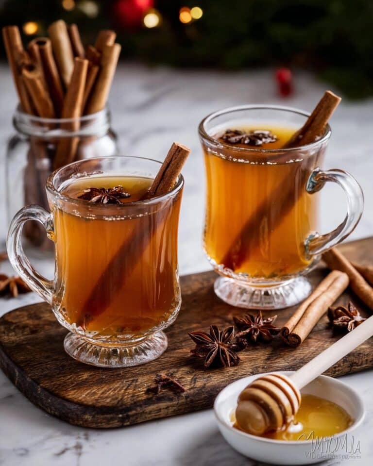 Honey Cinnamon Star Anise Tea Recipe