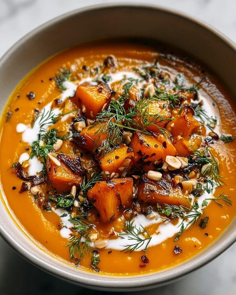Gochujang Sweet Potato Soup Recipe