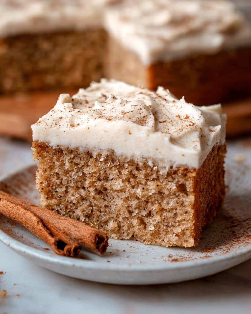 Chai Cake with Brown Butter Cream Cheese Frosting and Chai Milk Soak Recipe