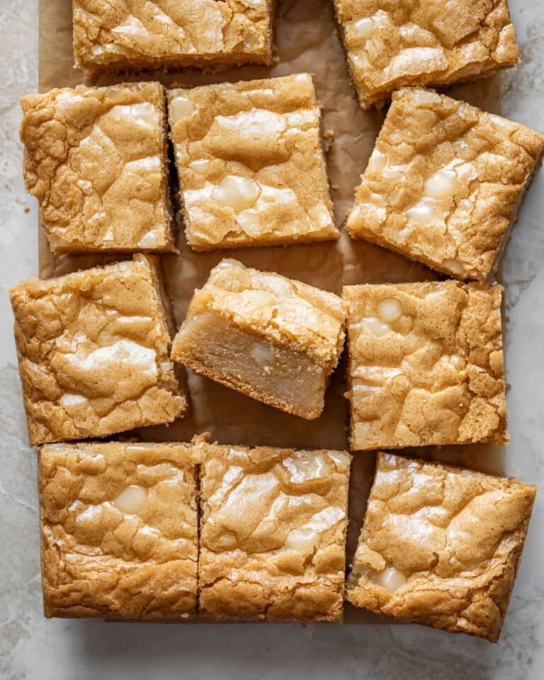 White Chocolate Brownies Recipe