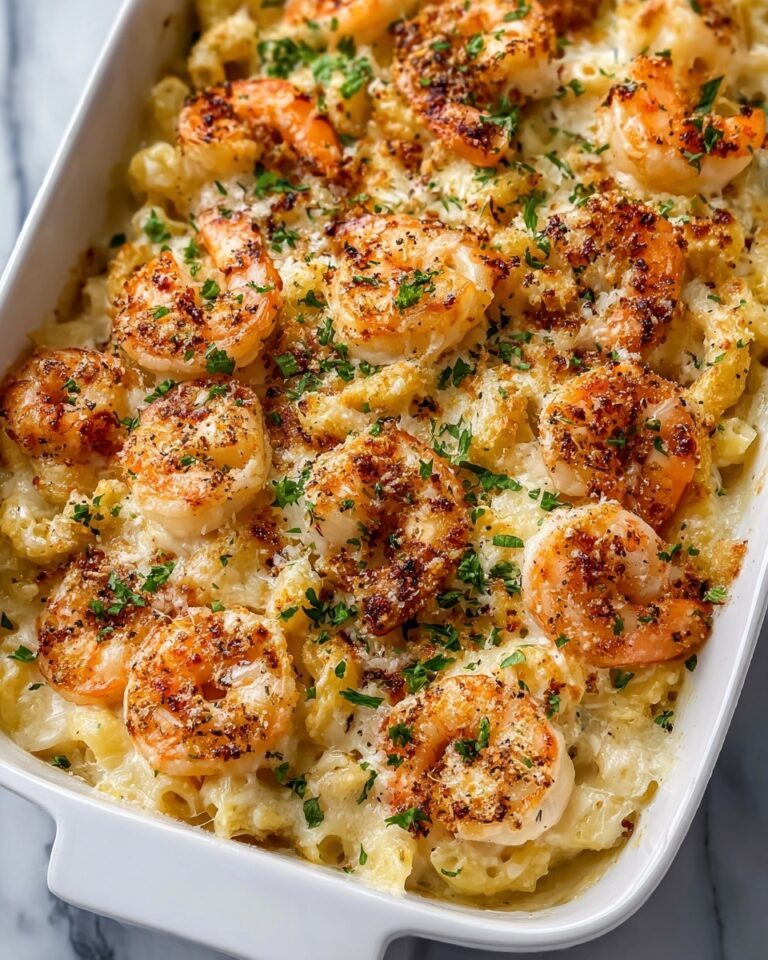 Garlic Parmesan Baked Shrimp Recipe