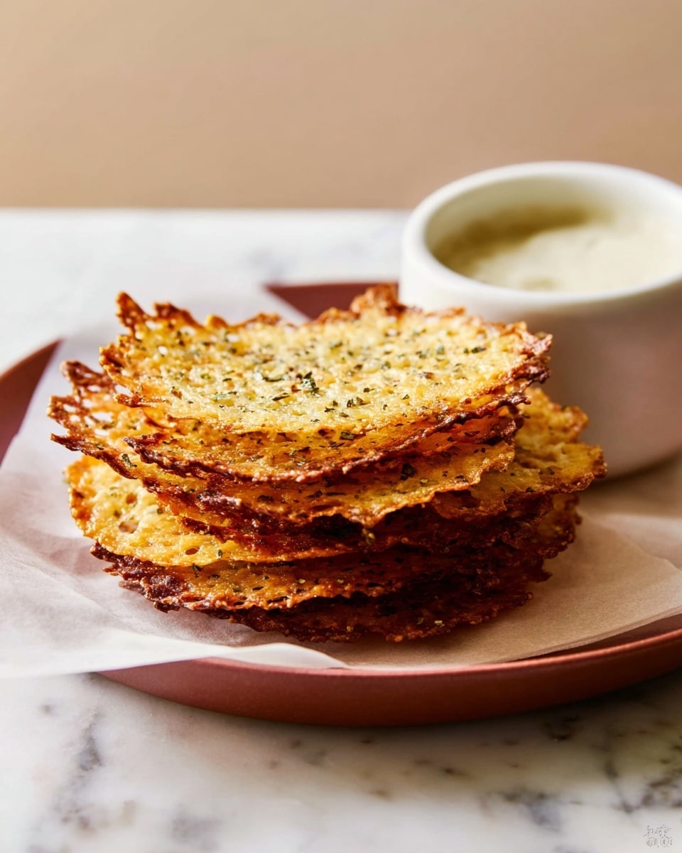 White rectangular platter holding a full batch of golden-brown cauliflower fritters, crispy around the edges with flecks of herbs visible, arranged neatly side by side on a sheet of parchment paper, accompanied by a rustic white ceramic bowl filled with creamy herb-infused dipping sauce, all set on a pristine white marble countertop under natural light, professional food magazine hero shot, photo taken with an iphone --ar 4:5 --v 7
