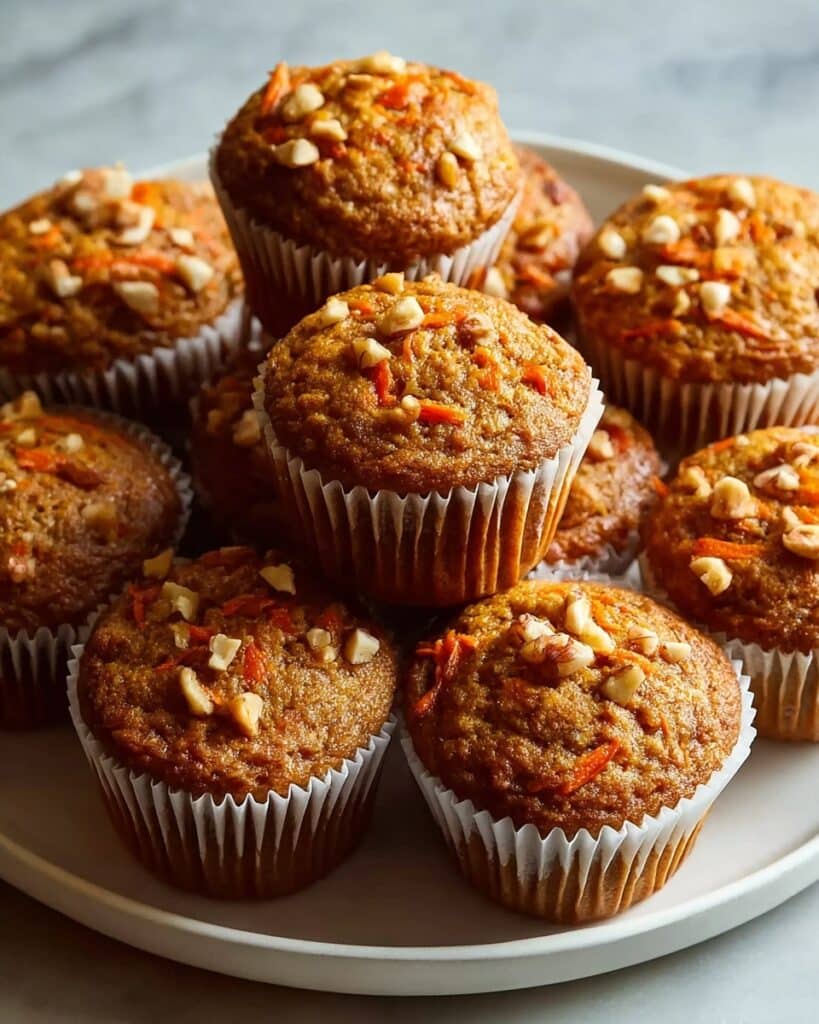 Easy One-Bowl Carrot Oatmeal Muffins Recipe