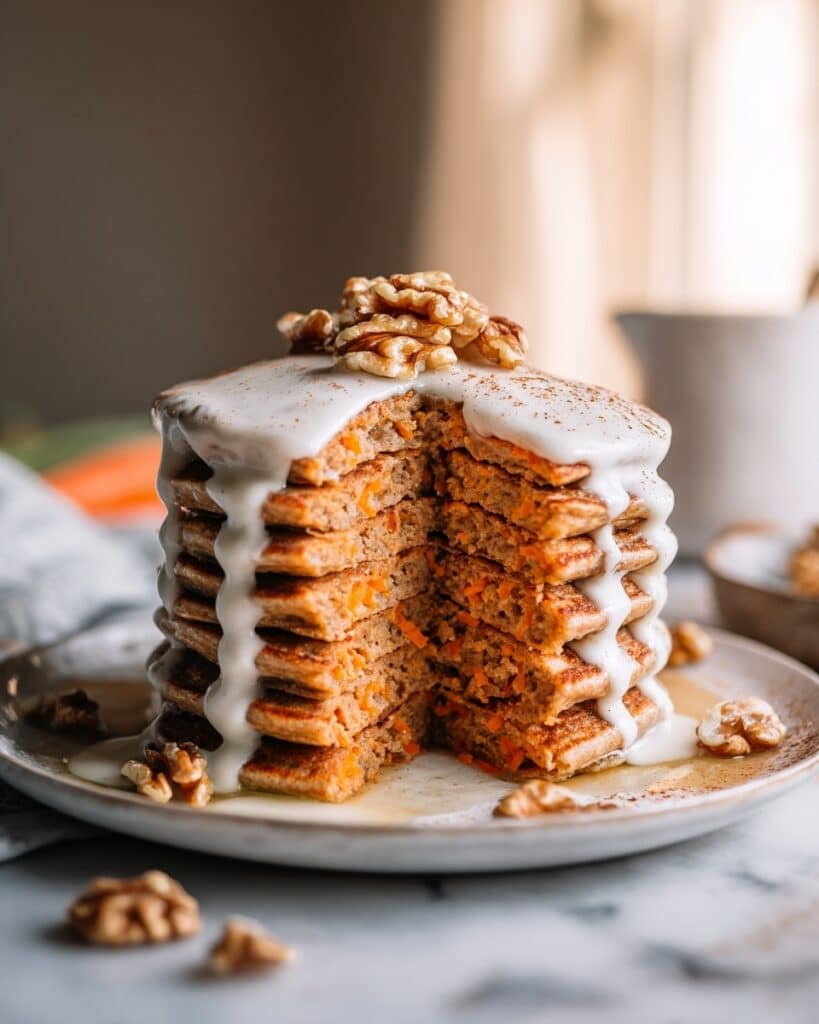 Carrot Cake Pancakes Recipe